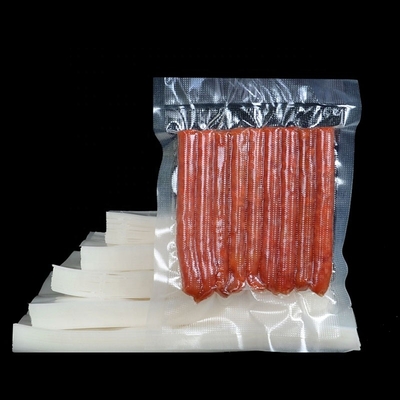 जमे हुए मांस के लिए Sous Vide वैक्यूम बैग उभरा हुआ पीई प्लास्टिक वैक्यूम खाद्य बैग