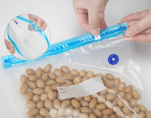 दोबारा इस्तेमाल होने योग्य फ्रीजर सेफ BPA फ़्री Ziplock Sous Vide बैग फ़ूड वैक्यूम सीलर
