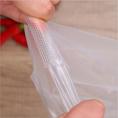 60mic BPA मुक्त प्लास्टिक Resealable पाउच अनुकूलित फ्रीजर वैक स्टोरेज बैग