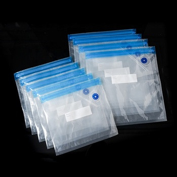 दोबारा इस्तेमाल होने योग्य फ्रीजर सेफ BPA फ़्री Ziplock Sous Vide बैग फ़ूड वैक्यूम सीलर