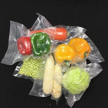 खाद्य ग्रेड पारदर्शी Resealable खाद्य वैक्यूम सीलर बैग कस्टम लोगो