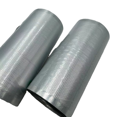 11&quot;X50' Mylar वैक्यूम सील रोल उभरा हुआ एल्युमिनियम फॉयल बैग कस्टम साइज़