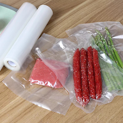 Sous Vide प्लास्टिक एम्बॉस्ड वैक्यूम सीलर बैग फूड सेवर नायलॉन वैक्यूम स्टोरेज बैग के लिए
